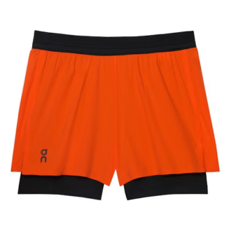 3 Performance 2/1 Pantalones Cortos «Negro Naranja»