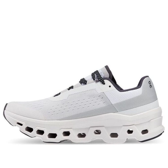 Cloudmonster «Blanco Negro Gris»