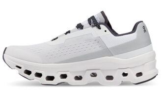 Cloudmonster «Blanco Negro Gris»