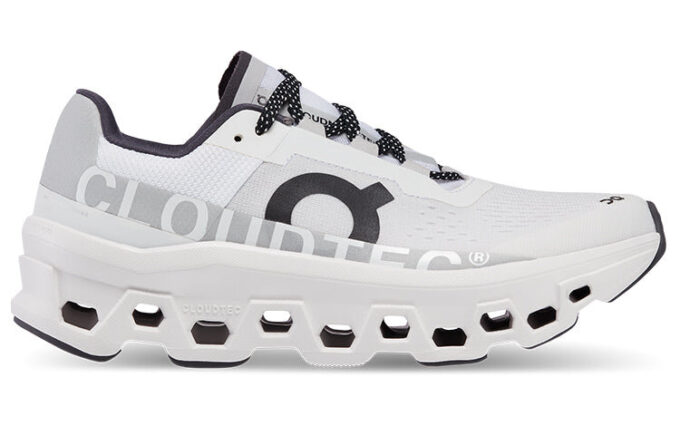 Cloudmonster «Blanco Negro Gris»