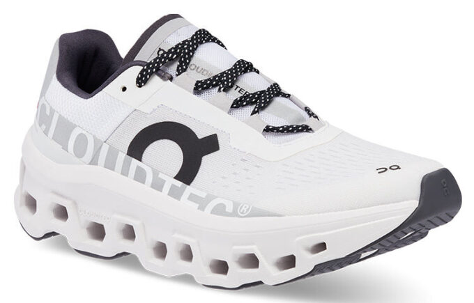 Cloudmonster «Blanco Negro Gris»