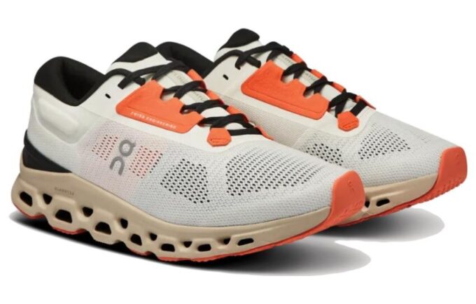 Cloudstratus 3 «Blanco Natural Arena Naranja»