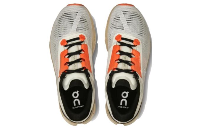 Cloudstratus 3 «Blanco Natural Arena Naranja»