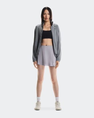 Falda de Corte Mujer con Pliegue Lateral