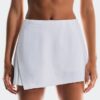 Falda de Corte Mujer con Pliegue Lateral