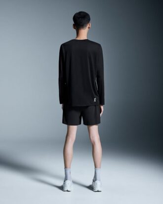Hombre 5″ Pantalones Cortos de Rendimiento Negro