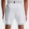 Hombre 5″ Performance 2/1 Pantalones Cortos Blanco | Glaciar