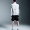 Hombre Chaqueta Impermeable Aislada