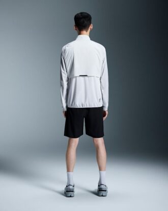 Hombre Chaqueta Impermeable Aislada