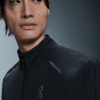 Hombre Chaqueta Impermeable Aislada
