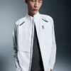 Hombre Chaqueta Impermeable Aislada