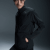 Hombre Chaqueta Impermeable Aislada
