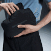 Hombre Chaqueta Impermeable Aislada