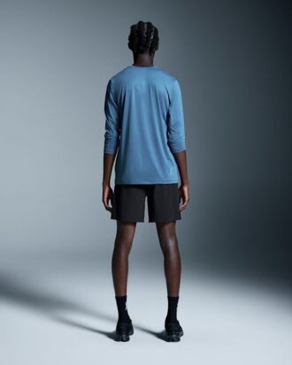 Hombre Pantalones Cortos de Rendimiento 7″ Negro