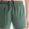 Mujer 3″ Core Shorts Verde Oliva