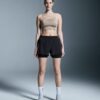 Mujer 3″ Performance 2/1 Pantalones Cortos Negro Mujer 3″ Performance 2/1 Pantalones Cortos Negro