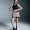 Mujer 3″ Performance 2/1 Shorts Ceniza | Negro Mujer 3″ Performance 2/1 Shorts Ceniza | Negro
