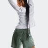 Mujer 5″ Core Shorts Verde Oliva
