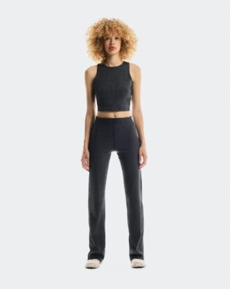 Mujer All-Day Ribbed Crop