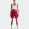 Mujer Pantalones Cortos de Rendimiento 5″ Granate Mujer Pantalones Cortos de Rendimiento 5″ Granate