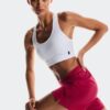 Mujer Pantalones Cortos de Rendimiento 5″ Granate Mujer Pantalones Cortos de Rendimiento 5″ Granate