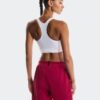 Mujer Pantalones Cortos de Rendimiento 5″ Granate Mujer Pantalones Cortos de Rendimiento 5″ Granate