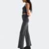 Mujer Pantalones de Punto Acanalados para Todo el Día Mujer Pantalones de Punto Acanalados para Todo el Día