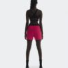 Mujer 3″ Performance 2/1 Shorts Granate | Negro