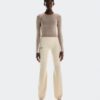 Mujer Soft Bootleg Pants LOEWE