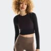 Mujer Studio Knit Long-T Crop