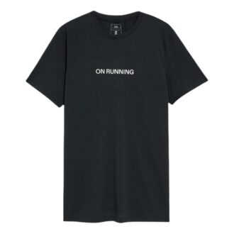 On Run-T Camiseta «Negro Blanco»