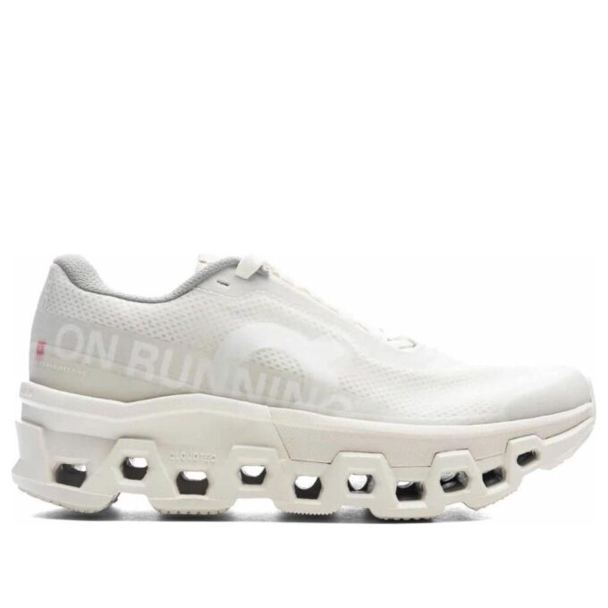 On Running x INVINCIBLE Cloudmonster 2 «Marfil Blanco»