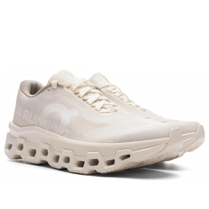 On Running x Invincible Cloudmonster 2 «Marfil Blanco»