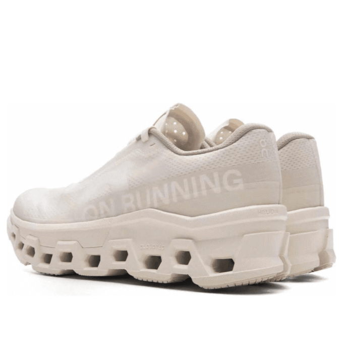 On Running x Invincible Cloudmonster 2 «Marfil Blanco»